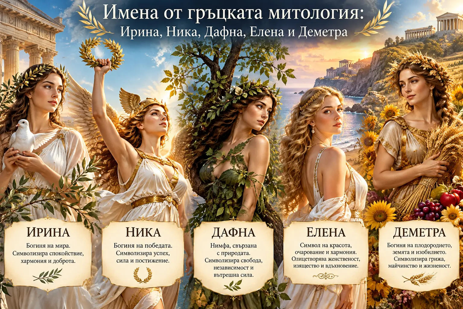 Имена от гръцката митология