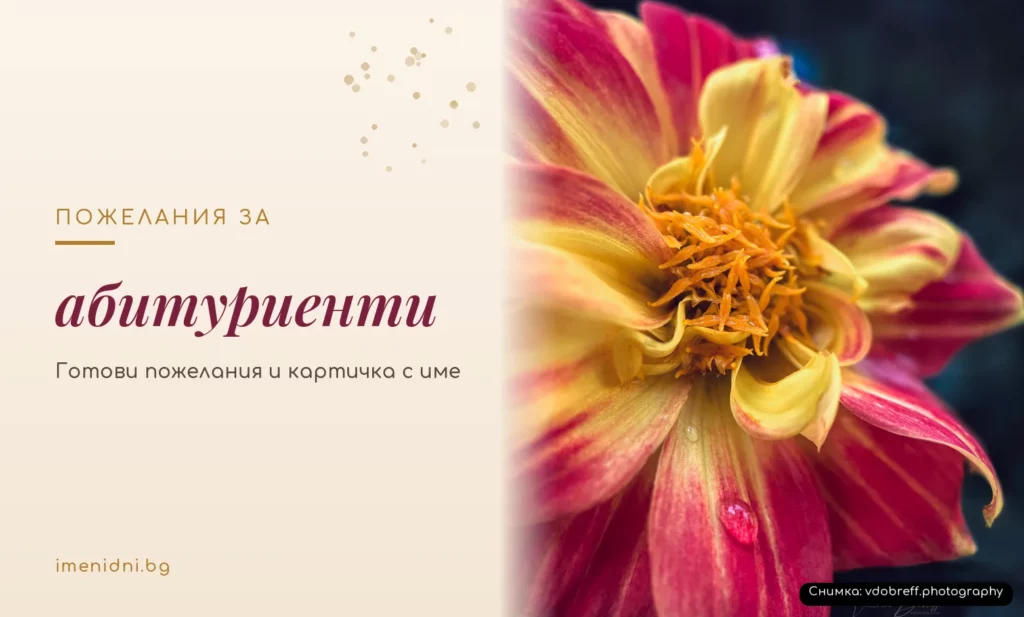 Пожелания за абитуриенти
