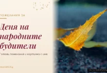 Пожелания за Деня на народните будители